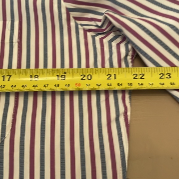 Peter Millar Dress Shirt 15.5/39cm Mens - Picture 5 of 8